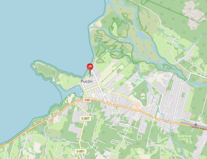 Mapa de la zona